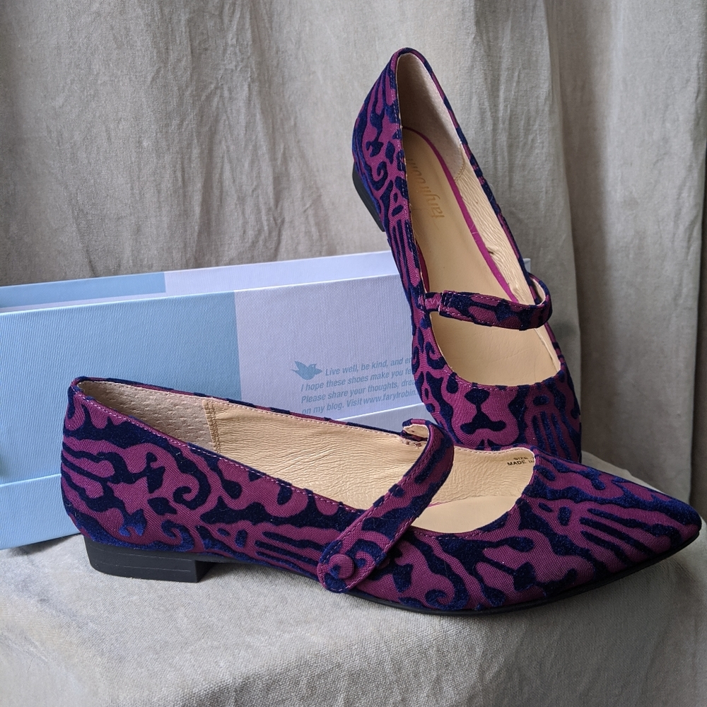 Anthropology Faryl Robin Mary Jane Pink/Blue